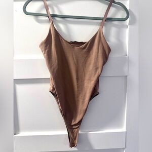 Zara Brown Shapewear Bodysuit